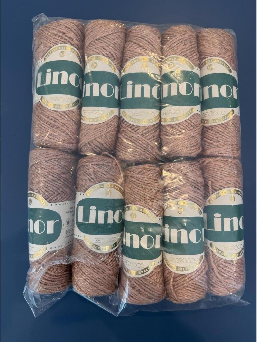 Berroco Linor Vintage Yarn Rare Color Lot Of 10 Skeins Same Lot New In Package